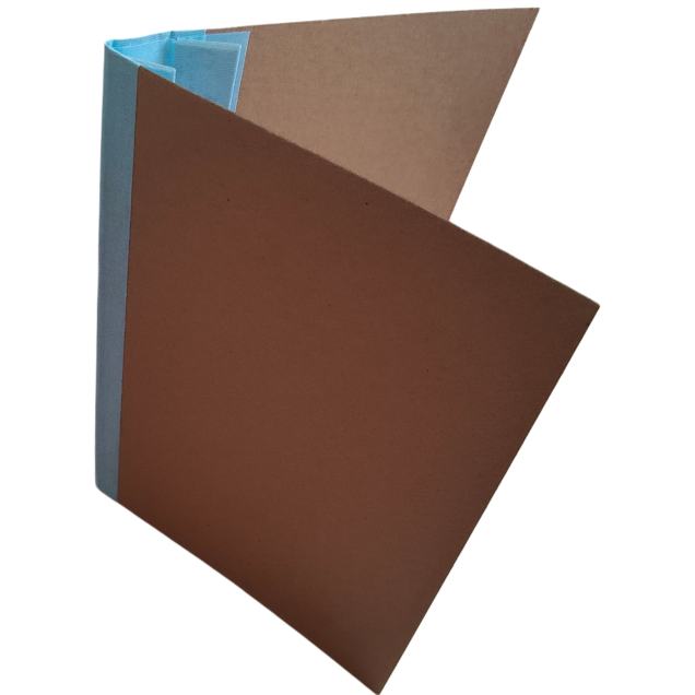 Архивная папка-открытка 320х230мм корешок коленкор 40 мм без титульной страницы формат А4 P-О-КГ-А4-ВК-40-1